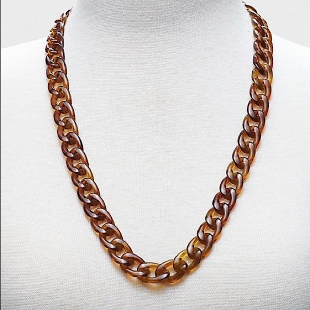 Tortoise Resin Convertible Face Mask Strap